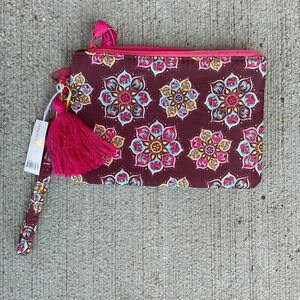 Simply Southern Phone Wallet Wristlet Mandala NEW with tags Pink Geometric